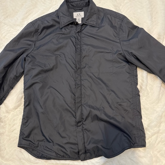 AX ARMANI EXCHANGE. BLUE JACKET light weight Size Medium - Picture 9 of 14